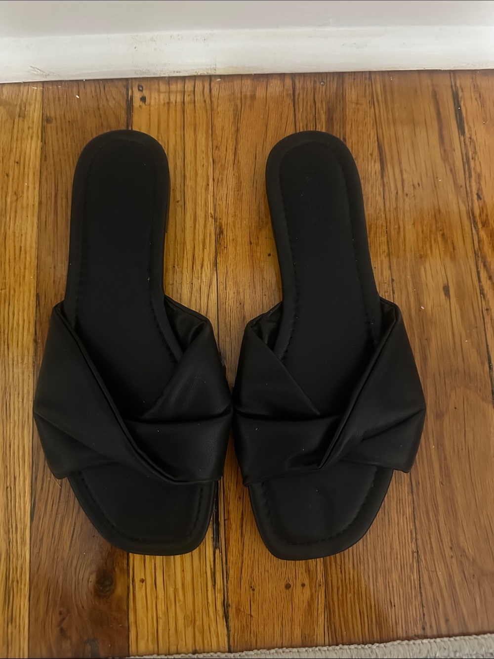 J.Crew Black Sandals